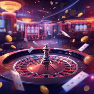 Sảnh casino live 88VAN với bàn có dealer thật
